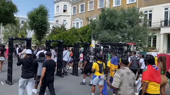 Heightened security at Notting Hill Carnival following stabbings and arrests