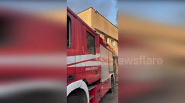 Italy: Fire at Food Company in Pozzuoli Contained After Night-Long Battle