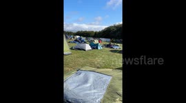 Leeds Festival disabled campsite devastated by Storm Lilian's high winds