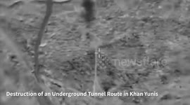 Palestine: Dismantling of an Underground Tunnel Route in Khan Yunis, Elimination of Terrorists, and Destruction of a Rocket Launcher Ready to Fire