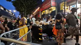 Party's over: revellers stream out of Notting Hill Carnival as event finishes on second day