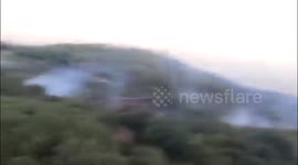 Spain: Fire in Pasaron de la Vera, Caceres, Under Control After Extensive Response