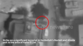 Lebanon: The IAF struck and eliminated in the area of Aaita El Zot the terrorist Muhammad Mahmoud Negm, a significant terrorist in Hezbollah's Rocket and Missile Unit in southern Lebanon