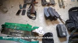 Palestine: Explosives in UNRWA Bags and Hidden Weapons Near a School Compound, Activities of the Nahal Brigade in Tel al-Sultan
