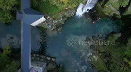 Austria: Austria's Traunfall makes a splash as coolest hotspot for holidaymakers