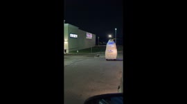 Security robot spotted on Kansas City street
