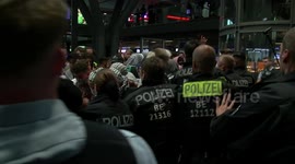 Germany: Pro-Palestine Protesters Stage Flash Mob at Berlin Train Station