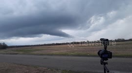 Developing wallcloud near the Crawford and Franklin County Line in Western Arkansas