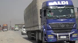 Afghan truck drivers hope for better lives amid sanctions