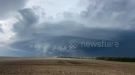 British storm chaser who follows supercell tornados across the US