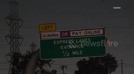 USA: Ontario New Express Lanes Open on 10 Freeway