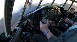 USA: Nevada Air National Guard's Heroic Firefight: Battling Blazes Across the West from the Skies