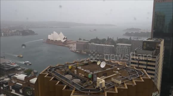 Heavy rain and flooding during Sydney storm