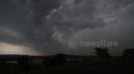 Nasty Thunderstorm With Gunshot Thunder - June 6th 2016