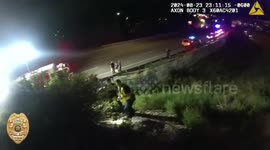 USA: DUI Driver Crashes into Patrol Car at Motorcycle Accident Scene in Wheat Ridge