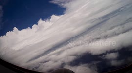USA: Hurricane Hunters Brave Tropical Storm Hone for Critical Data Collection