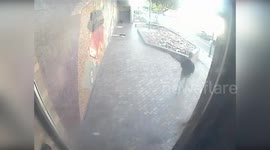 USA: Suspect Set LAPD Station on Fire