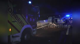 Spain: Tragic Accident on AP-7 Claims Life of Teen, Leaves Fourteen Injured