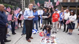 USA: Memorial service for the 6 hostages who were kidnapped and murdered by Hamas