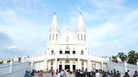 Thousands Attend Annual feast at Velankanni Shrine in nagapattinam