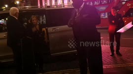 Titanic star Kate Winslet arrives at the after-party for her latest movie 