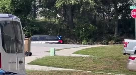 Georgia school shooting: Video shows police vehicles rushing to the scene