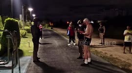 US veteran left covered in blood in attack by Thai native