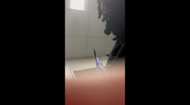 Terrified student films as they cower in classroom during shooting that left 4 dead at school in Georgia, US