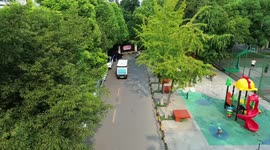 Unmanned vehicles applied in China's courier industry