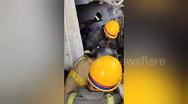 Lucknow Building Collapse death toll climbs to 8 , Several Still Feared Trapped in Uttarpradesh, Northern India