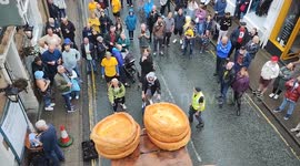 Rivals battle to knock Yorkshire Puddings off plinth - using black pudding