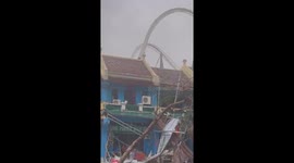 Many cities in the north were destroyed after super typhoon Yagi made landfall