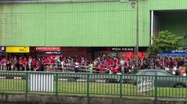 Singaporeans welcome their Olympic athletes back home