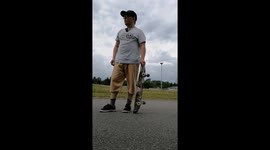 Pogo Handstand On Skateboard