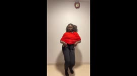 South Sudanese girl appreciating Punjabi culture and dancing to classic Punjabi song