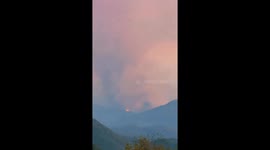 California Line fire rages out of control across 21k acres as National Guard comes to aid in evacuations