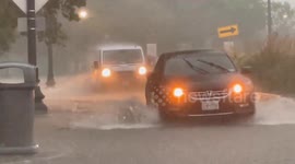 US: Thunderstorms Dump Heavy Rain On Rochester Area, New York 6