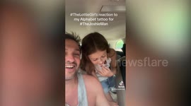 Dad gets tattoo of alphabet to help autistic son to communicate