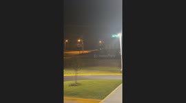 Tesla cyber truck owner on the run from police through Clarksville Arkansas