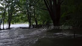 US: Thunderstorms Dump Heavy Rain On Rochester Area, New York 7