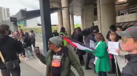 Australia: Police Clash With Anti-War Protesters Outside Land Forces Expo In Melbourne 5