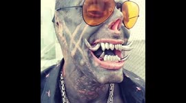 Human 'devil' gets new passport with his Satanic name and picture with no nose (part 1)