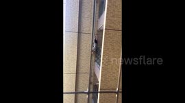 Chinese man saves girl’s life by catching her with bare hands after she fall from high rise