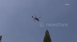 USA: Wrightwood  Snow Blowers Help Save Mountain High Ski Resort