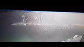 Russian man survives lightning strike while filming dance video in Batumi, Georgia