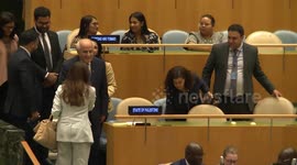 United States: Palestine seated among member states at UN General Assembly