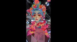 Zigong lantern showcased at CIFTIS 2024 in Beijing