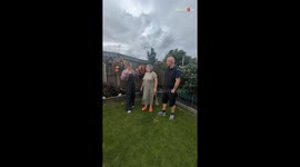 Mum left speechless after dad & daughter pull hilarious 'Gimme the Money' prank on her