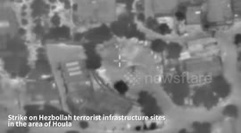 Palestine: The IAF struck Hezbollah terrorist infrastructure sites in the area of Houla in southern Lebanon