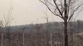 Brazil: Drought, windy weather worsen wildfire in Brazil's Mato Grosso